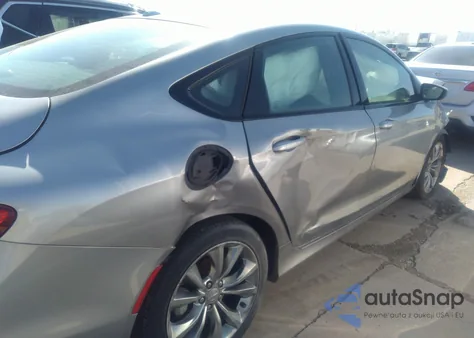 2015 Chrysler 200 S из США, поврежденный, VIN 1C3CCCBB3FN702608